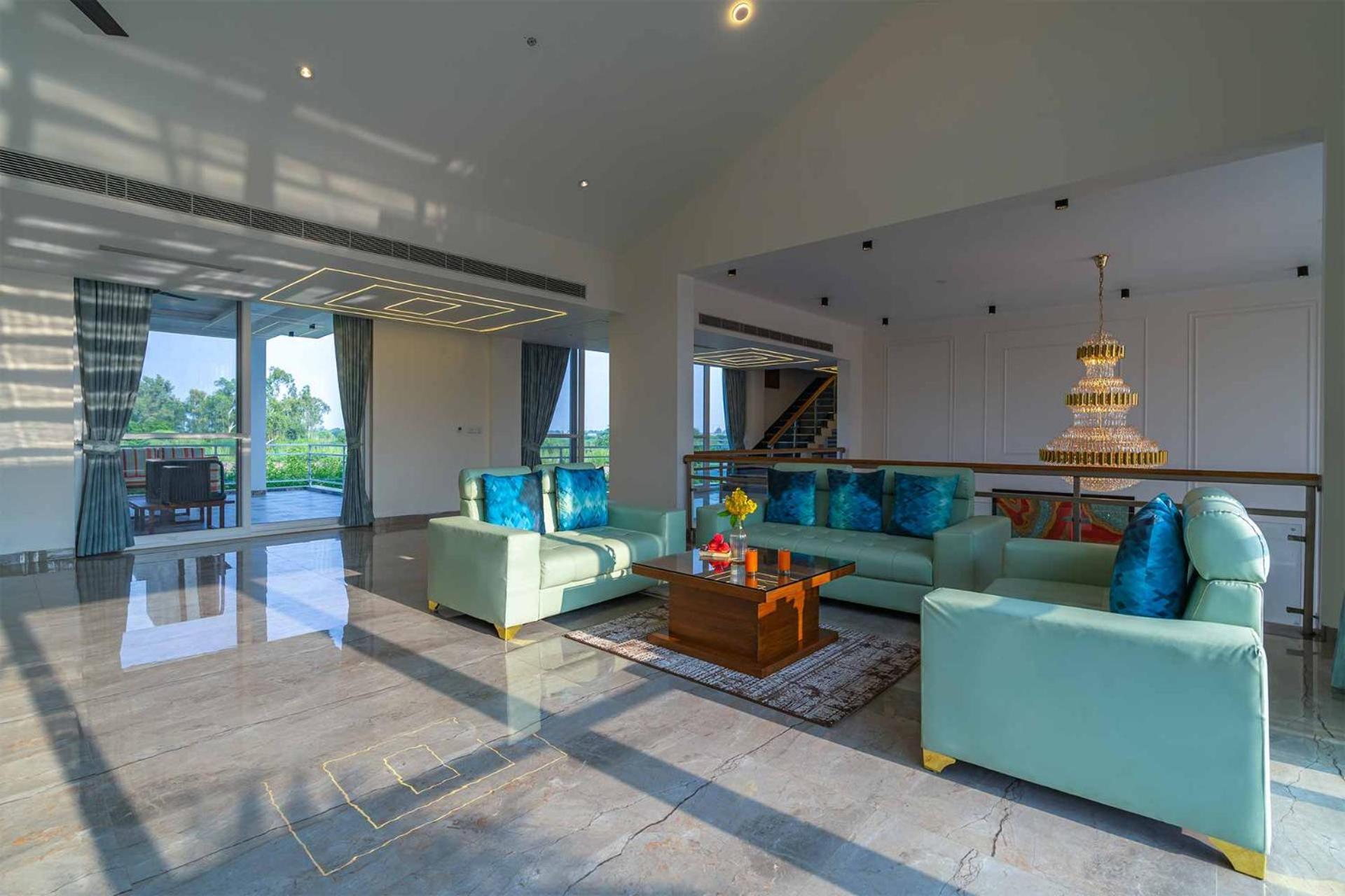 Stayvista At Serenity Farms With Pool, Lawn, Bonfire & Bbq Sohna Luaran gambar