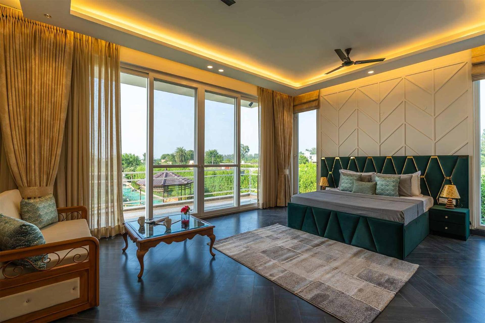 Stayvista At Serenity Farms With Pool, Lawn, Bonfire & Bbq Sohna Luaran gambar